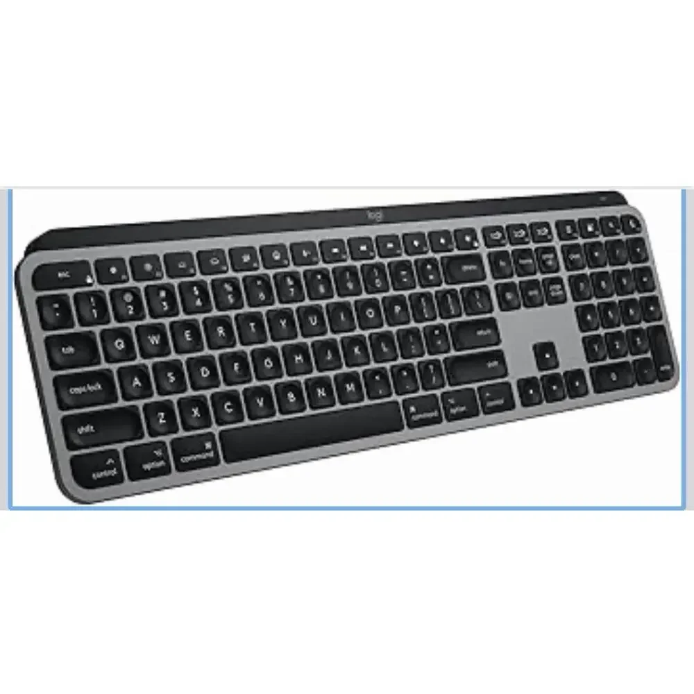 Logitech MX Keys S for Mac, Wireless Keyboard, Missing Shift Key Missing Box